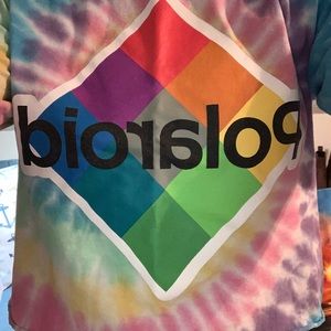 SOLDPolaroid crop shirt